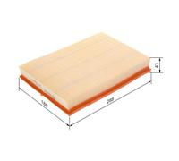 Bosch Air Filter 1 457 433 059 – Fits VW Polo, Seat Toledo II, Skoda Fabia