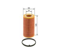 Bosch Engine Oil Filter fits Audi Q3 2013-2019 2.5