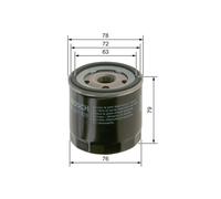 BOSCH F 026 407 229 Oil filter