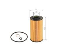 Bosch Engine Oil Filter fits Kia Pro Cee'D 2008-2012 1.6