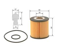 BOSCH F 026 407 098 Oil filter