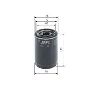 Bosch Oil Filter F026407393 0PB115351 9A110720391 P7393 Premium OE Quality Part