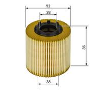 Bosch Engine Oil Filter fits Renault Avantime 2002-2003 2.2
