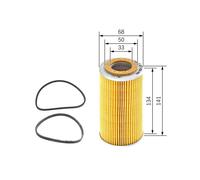 Bosch Oil Filter 1457429493 - Fits Aston Martin, Austin, MG, Morris, Rover, Skoda