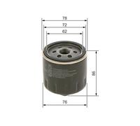 Bosch Engine Oil Filter fits VW New Beetle 2001-2010 1.4