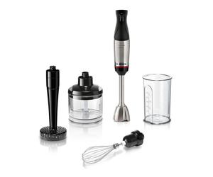 BOSCH Ergomaster 3 in 1 Pressure Controlled Speed Hand Blender MSM6M623GB - Black, Black