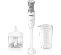Bosch ErgoMixx MSM66020GB Hand Blender with Mini Chopper & Beaker 600W - White -