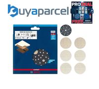 Bosch 7x EXPERT M480 Starter Kits (for Paint on wood, Hardwood, Ø 150 mm, Grit 2x80, 2x120, 2x180, Professional Accessory Random Orbital Sander, Orbital Sander)