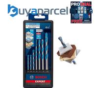 Bosch 7x EXPERT CYL-9 MultiConstruction Drill Bit Set (for Concrete, Soft tiles, Ø 5-10 mm, Professional Accessory Impact Drill/Driver, Rotary Drill/Drivers)