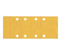 Bosch 10x EXPERT C470 Sandpaper (for Paint on wood, Hardwood, Ø 115x230 mm, Grit 40, Professional Accessory Orbital Sander)