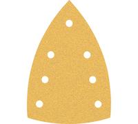 Bosch EXPERT C470 Hook and Loop Large Delta Sanding Sheets for Paint and Wood 80