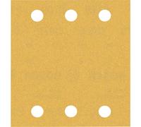Bosch 10x EXPERT C470 Sandpaper (for Paint on wood, Hardwood, Ø 115x107 mm, Grit 180, Professional Accessory Orbital Sander)