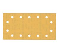 Bosch 50x EXPERT C470 Sandpaper (for Paint on wood, Hardwood, Ø 115x230 mm, Grit 400, Professional Accessory Orbital Sander)