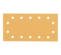 Bosch 50x EXPERT C470 Sandpaper (for Paint on wood, Hardwood, Ø 115x230 mm, Grit 100, Professional Accessory Orbital Sander)