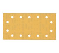 Bosch EXPERT C470 Punched Hook and Loop 1/2 Sanding Sheets 400g Pack of 50