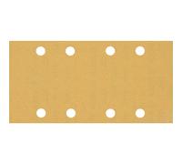 Bosch 50x EXPERT C470 Sandpaper (for Paint on wood, Hardwood, Ø 93x186 mm, Grit 120, Professional Accessory Orbital Sander)