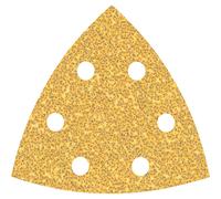 Bosch 50x EXPERT C470 Sandpaper (for Paint on wood, Hardwood, Ø 93x93 mm, Grit 40, Professional Accessory Delta Sander)