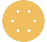 Bosch 5x EXPERT C470 Sandpaper (for Paint on wood, Hardwood, Ø 93x93 mm, Grit 180, Professional Accessory Delta Sander)