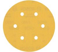 Bosch Professional 50x Expert C470 Sandpaper (for Hardwood, Paint on wood, Ø 150 mm, Grit 400, Accessories Random Orbital Sander)