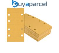 Bosch 50x EXPERT C470 Sandpaper (for Paint on wood, Hardwood, Ø 93x186 mm, Grit 40, Professional Accessory Orbital Sander)