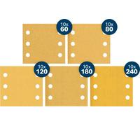 Bosch Expert C470 Sandpaper Set 115 X 107 mm 50 Pcs 2608902517
