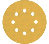 Bosch EXPERT C470 Punched Quick Fit Delta Sanding Sheets for Paint and Wood 93mm x 93mm 320g Pack of 50