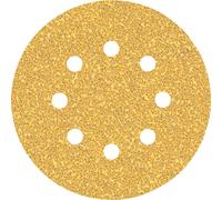 Bosch Professional 50x Expert C470 Sandpaper (for Hardwood, Paint on wood, Ø 125 mm, Grit 60, Accessories Random Orbital Sander)