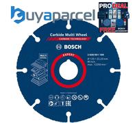 Bosch Expert Carbide Multi Material Wheel Saw Cutting Disc 125 mm x 22.23 mm