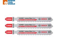 Bosch Expert Carbon Fiber Clean T 108 BHM Jigsaw Blade x3 Pcs 2608900565