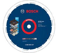 Bosch Professional 1x Expert Diamond Metal Wheel Large Size Cutting Disc (for Cast iron, Ø 355 mm, Accessories Petrol Saw, Chop Saw)
