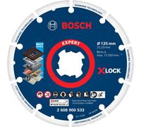 Bosch EXPERT Diamond Metal Wheel X LOCK Cutting Disc 125 x 22.23 mm 2608900533