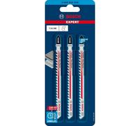 Bosch Expert Fiber Plaster T 341 HM Jigsaw Blade x3 Pcs 2608900564
