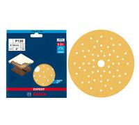 Bosch Expert For Wood + Paint Sanding Sheets (Grit 120) (10/pack) (For: Bosch Gex 34-150 & Gex 40-150 Sanders)