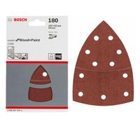 Bosch Expert For Wood + Paint Sanding Sheets (Grit 180) (20/pack) (For: Bosch Psm 18 Li, Psm 8100A & Easysander 12 Sanders)