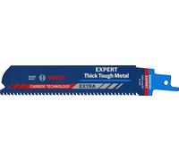Bosch Professional 10x Expert ‘Thick Tough Metal' S 955 CHC Reciprocating Saw Blade (for Tough steel, Cast iron, Length 150 mm, Accessories