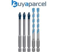 Bosch 5X Expert HEX-9 Hard Ceramic and Multi Construction Drill Bit Set (for Hard Ceramic Tiles, Soft Ceramic Tiles, Ø 6 mm, Professional Accessory Impact Drill/Driver, Drill Drivers)