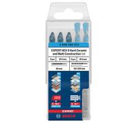 Bosch EXPERT HEX-9 Hard Ceramic & HEX-9 Multi Construction Set 5pcs 2608902313