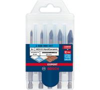 Bosch Expert HEX-9 HardCeramic Tiles Drill Bit Set 4-10mm - 5 Piece