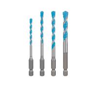 Bosch EXPERT HEX-9 Multi Construction Drill Bit 4pc set 4/5/6/8 2608902368