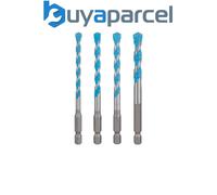 Bosch 4X Expert HEX-9 Multi Construction Drill Bit Set (for Concrete, Soft Ceramic Tiles, Ø 5,5, 6,0, 7,0, 8,0 mm, Professional Accessory Impact Drill/Driver, Drill Drivers)