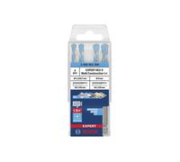 Bosch EXPERT HEX-9 Multi Construction Drill Bit Set, 4-piece - carbide he in Blue Bosch Blue