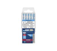 Bosch Expert HEX-9 Multi Construction Drill Bit Set - 5 Piece in Blue Bosch Blue