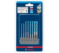 Bosch EXPERT HEX-9 MultiConstruction Drill Bit Set Ø 3-4-5-5-6-6-8-8mm