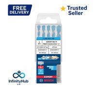Bosch Expert HEX-9 MultiConstruction Drill Bit Set 5pc 5.5-8mm - ORIGINAL