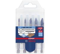 Bosch Expert HEX-9 Tile Drill Set 5piece Lasts 10x Longer 2608900597