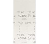 Bosch Professional 10x Expert M480 Sanding Net (for Hardwood, Paint on wood, 115x230 mm, Grit 320, Accessories Orbital Sander)