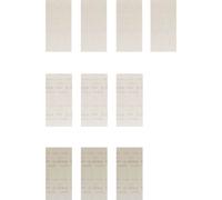 Bosch EXPERT M480 115mm x 230mm Net Abrasive Sanding Sheets Assorted Pack of 10