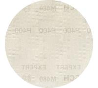 Bosch 50x EXPERT M480 Sanding Net (for Paint on wood, Hardwood, Ø 125 mm, Grit 400, Professional Accessory Random Orbital Sander, Orbital Sander)
