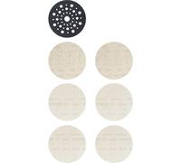 Bosch EXPERT M480 125mm Net Abrasive Sanding Disc 125mm Assorted Pack of 7