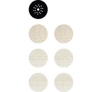 Bosch Expert M480 225mm Net Abrasive Dry Wall Sanding Disc 225mm Assorted Pack of 7